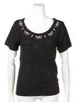 ラメ入りビジュー付KT