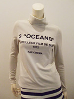 プリントタートルトップ