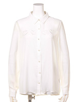 【LADY】ハートカットワークブラウス