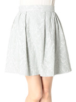 タックジャガードスカート 