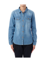 ダブルポケットデニムシャツ