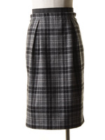チェックタイトスカート