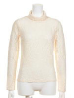 ヴィンテージレースハイネックトップス