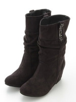 【JELLYBEANS】ミックススタッズスエードブーツ