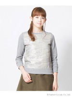 裏毛ジャガード切替P/O