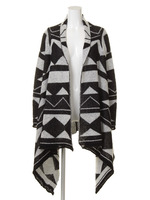 【ginger&sprout】コラボネイティブ柄カーディガン