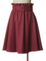 NEWカラーウエストベルトニーレングススカート
