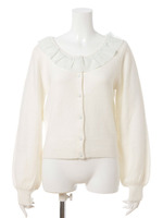 Stripe　Collar　Cardigan