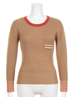 ハイゲージラインニット