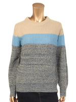 3．5G片畦編みボーダー