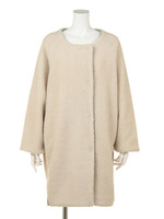 リバーシブルボアコート