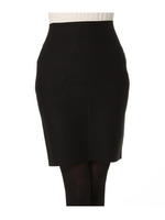 Wジャガードニットタイトスカート