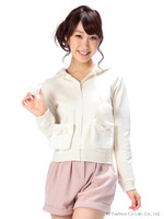 【LIZLISA】☆WEBLIMITED☆ファーポケットパーカー