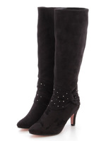 【vanitybeauty】サイドキラキラターバンブーツ