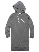 PJ/ダンボールニットフーディワンピ