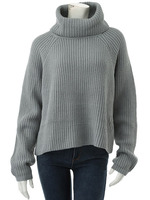 【CEDNIE】ハイネックニットトップス