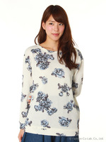 花柄チュニック