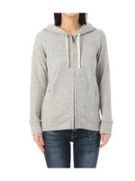 ZIPアップパーカ