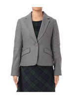 ショート丈シングルジャケット