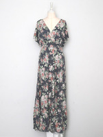 フラワーガーデンマキシドレス