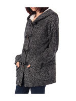 裏ボアニットダッフルカーディガン