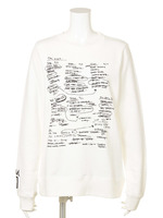 【X-girl × GIRL ARTIST】CREW NECK SWEAT KILOKISH