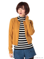 【dazzlin】ボーダータートルアンサンブル