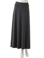 【CEDNIE】イージーフレアロングスカート