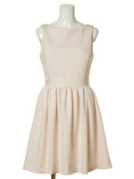 ウエストギャザーワンピース