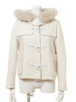 ファー付きショートダッフル