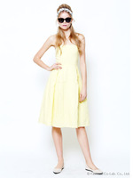 ウォッシュドリネンbackリボンOP