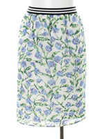 【ローラ着用】レースフラワープリントタイトスカート