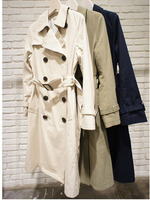 【Bonica Studio】ロングトレンチコート