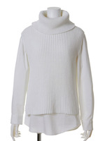 レイヤードコンビニットプルオーバー