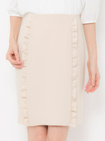 フロントフリルタイトスカート