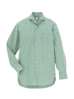 カラーギンガムチェックシャツ