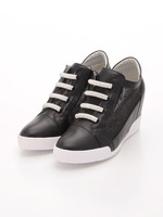 サイドメッシュインヒールスニーカー