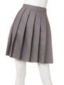 【Teens Ever】スカート(無地グレー)LL