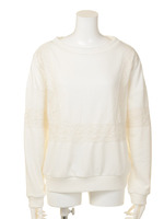 【mystic】レースたたきクループルオーバー