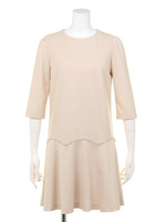 レーステープフレアワンピース