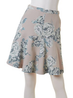 ローズプリントスカート