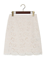 JOC C/N フラワー レースタイトスカート