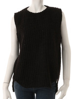 【CEDNIE】サイドZIPノースリーブニット