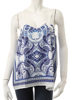 【CEDNIE】ペイズリープリントチュニック