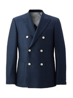 シルク・モヘヤ混ホップサックジャケット