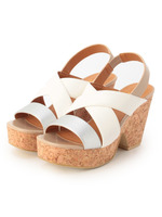 3色カラークロスサンダル