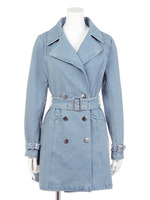 denimトレンチミディCO