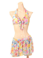 【REBECCATAYLOR】GARDENFLOWER/スカートセットビキニ