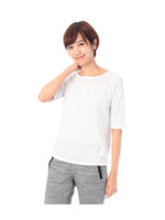 メッシュ切り替えプルオーバー