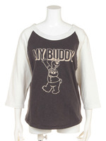 BUDDY BEAR 7分袖 Tシャツ